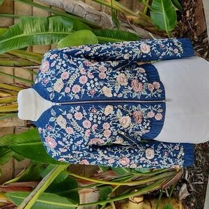 Needle & Thread Embroidered Floral Flower Jacket 2